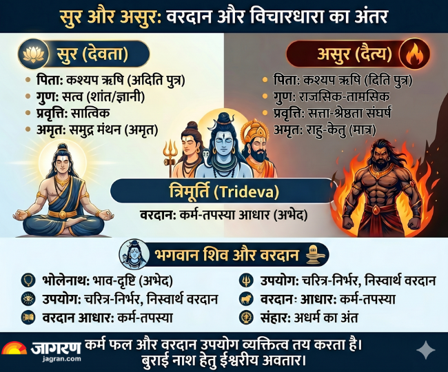 सुर और असुर वरदान 